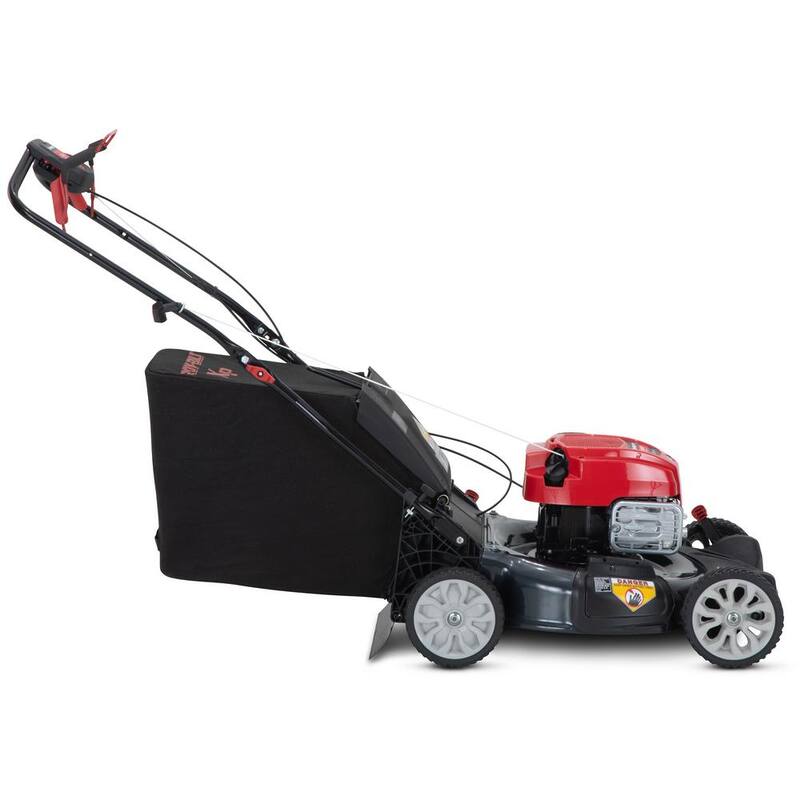 Troy-Bilt XP 21 in. 163 cc Briggs and Stratton Ready Start Engine 3-in-1 Gas RWD Self Propelled Lawn Mower - TB310B XP