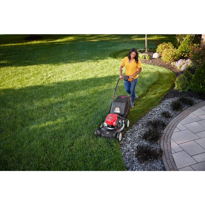 Troy-Bilt XP 21 in. 163 cc Briggs and Stratton Ready Start Engine 3-in-1 Gas RWD Self Propelled Lawn Mower - TB310B XP