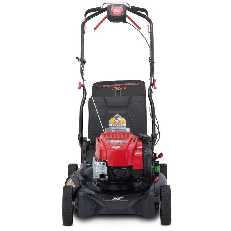 Troy-Bilt XP 21 in. 163 cc Briggs and Stratton Ready Start Engine 3-in-1 Gas RWD Self Propelled Lawn Mower - TB310B XP