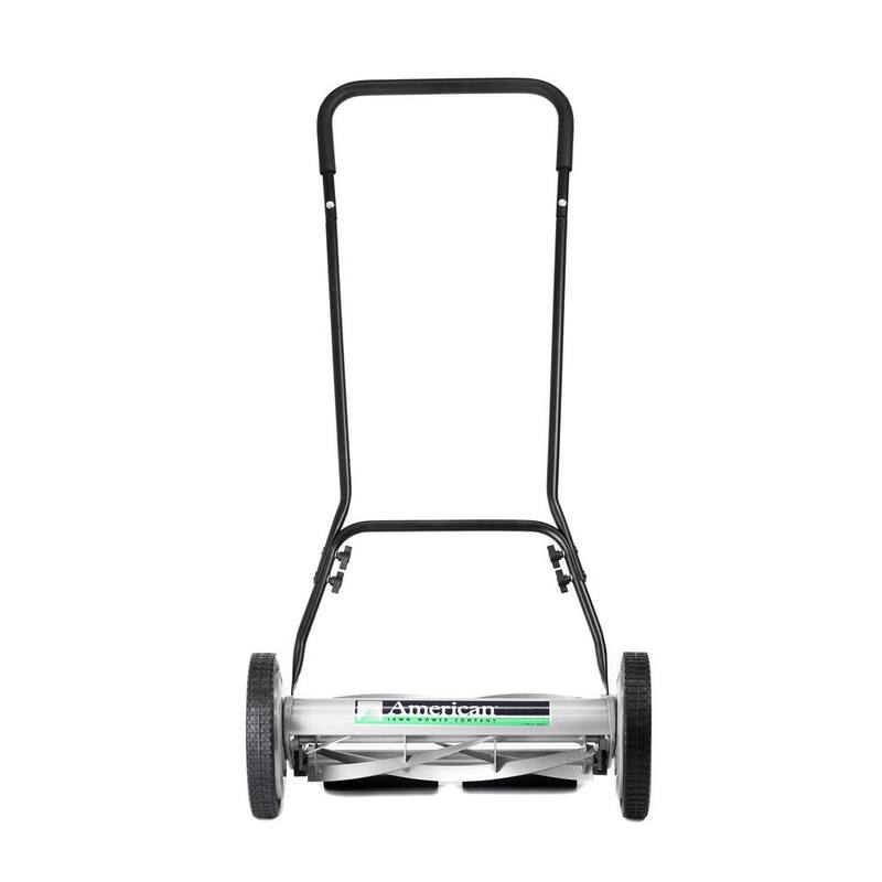 American Lawn Mower Company 18 in. 5-Blade Manual Walk Behind Reel Lawn Mower - 1815-18-21