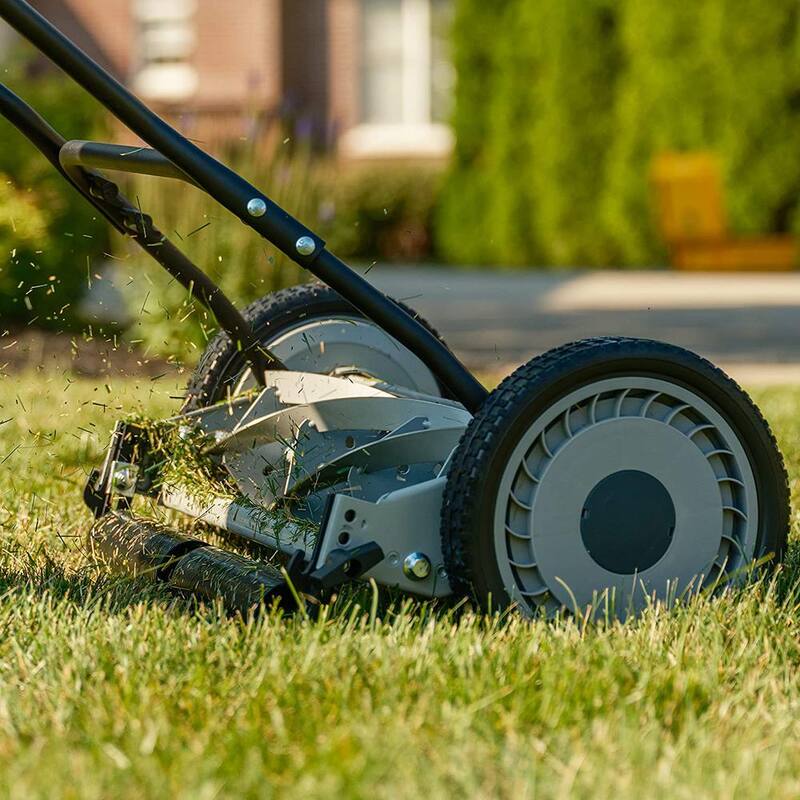American Lawn Mower Company 18 in. 5-Blade Manual Walk Behind Reel Lawn Mower - 1815-18-21