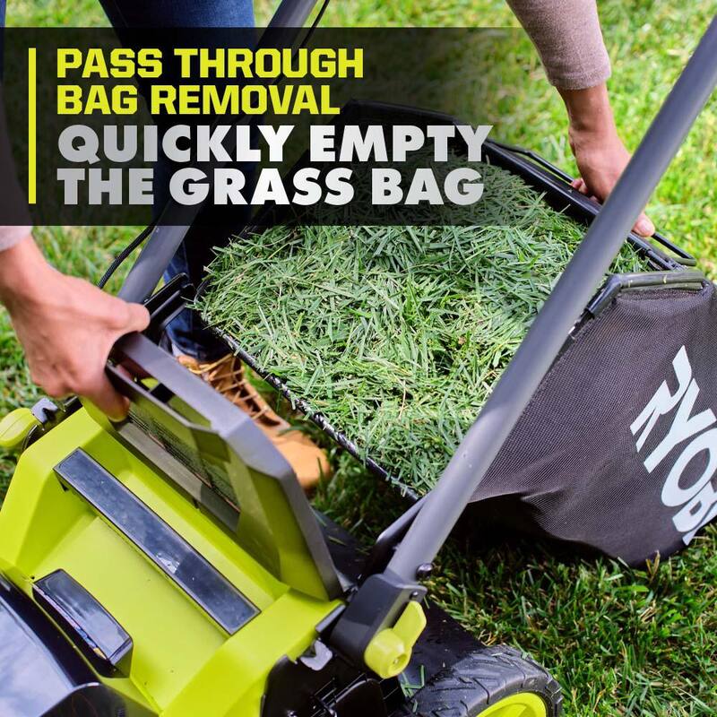 RYOBI 40-Volt HP Brushless 20 in. Cordless Electric Walk Behind Self-Propelled Mower and Trimmer - (2) Batteries/(2) Chargers - RY401180VNM-RY40HPST01K
