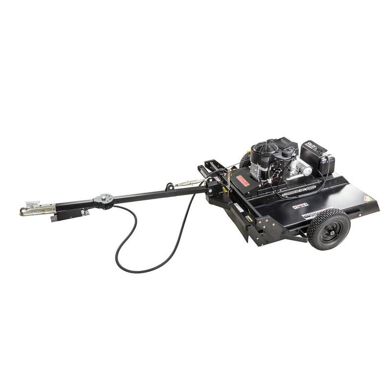 SWISHER Commercial Pro 44 in. 14.5-HP 12-Volt Kawasaki Pull-Behind Rough-Cut Lawn Mower Trail Cutter - RC14544CPKA