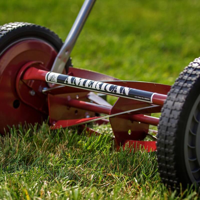 American Lawn Mower Company 14 in. 5-Blade Manual Walk Behind Reel Lawn Mower - 1304-14-21