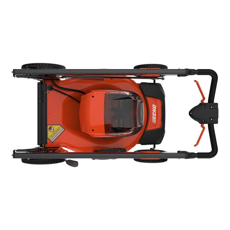ECHO eFORCE 21 in. 56-Volt Cordless Battery Walk Behind Push Lawn Mower with 5.0 Ah Battery and Standard Charger - DLM-2100C2