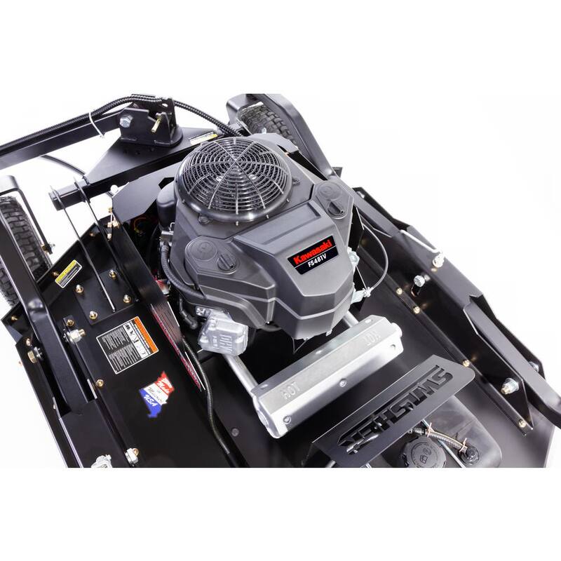 SWISHER Commercial Pro Brush King 44 in. 14.5-HP 12-Volt Kawasaki Pull-Behind Rough-Cut Trail Cutter - RC14544CP4K
