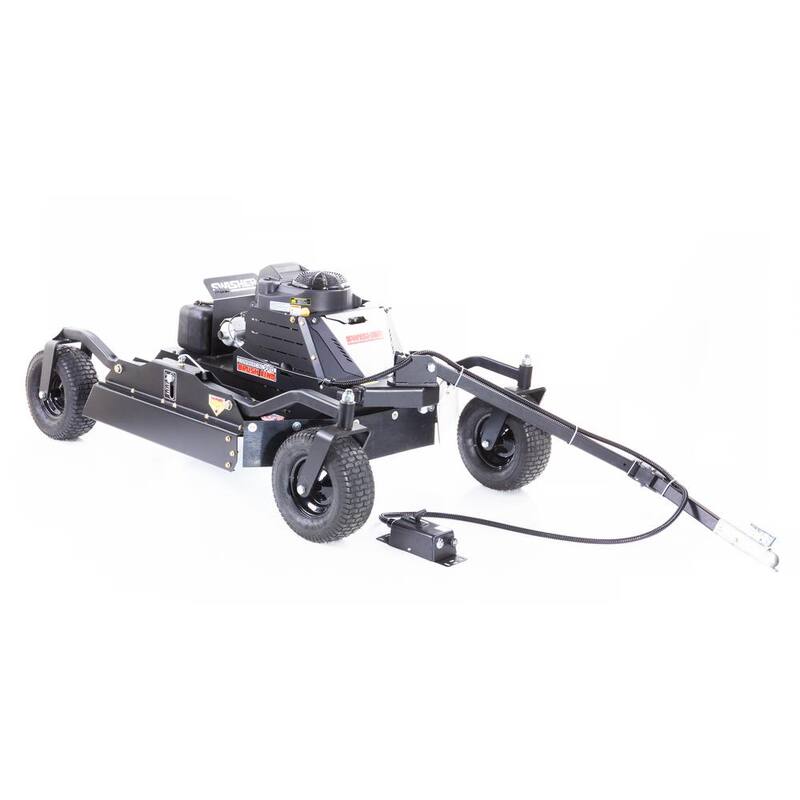 SWISHER Commercial Pro Brush King 44 in. 14.5-HP 12-Volt Kawasaki Pull-Behind Rough-Cut Trail Cutter - RC14544CP4K