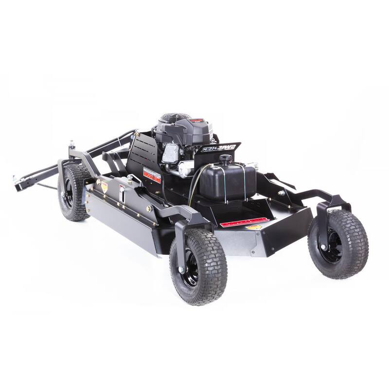 SWISHER Commercial Pro Brush King 44 in. 14.5-HP 12-Volt Kawasaki Pull-Behind Rough-Cut Trail Cutter - RC14544CP4K