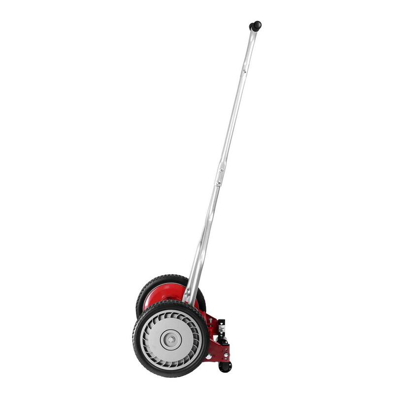 Great States 14 in. 5-Blade Manual Walk Behind Reel Lawn Mower - 304-14-21