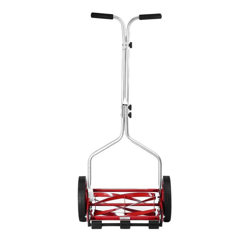 Great States 14 in. 5-Blade Manual Walk Behind Reel Lawn Mower - 304-14-21
