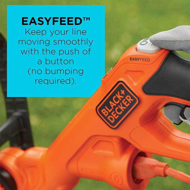BLACK+DECKER 20 in. 13 AMP Corded Electric Walk Behind Push Lawn Mower and 14 in. 6.5 Amp Corded Single Line String Trimmer/ Edger - MM2000WBESTE620