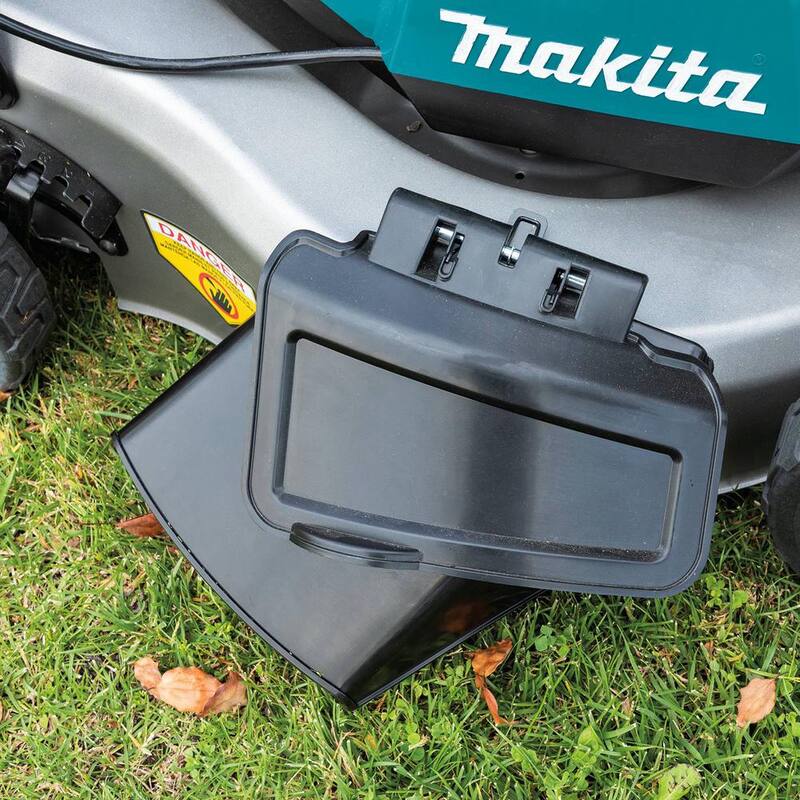 Makita 21 in. 18V X2 (36V) LXT Lithium-Ion Cordless Walk Behind Push Lawn Mower Kit with 4 Batteries (5.0 Ah) - XML07PT1