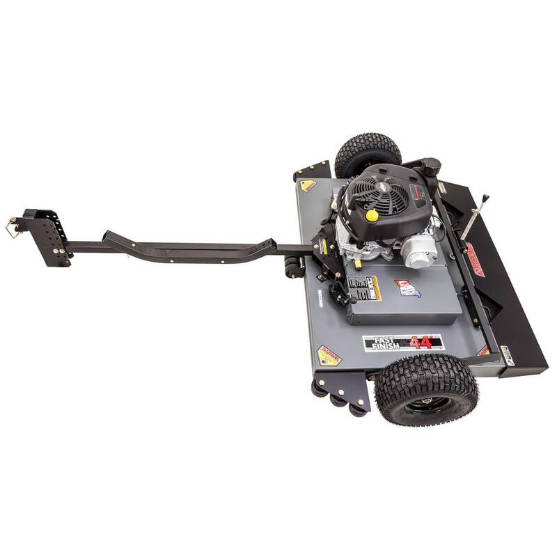 SWISHER 44 in. 11.5-HP 344 cc Briggs and Stratton Pull-Behind Finish Cut Lawn Mower - FC11544BS