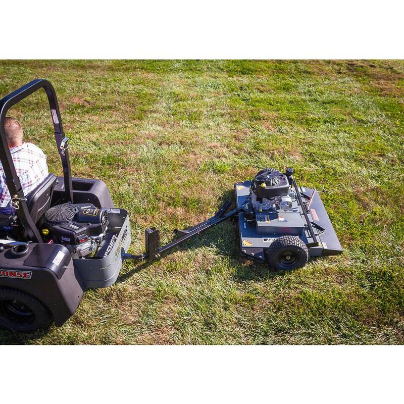 SWISHER 44 in. 11.5-HP 344 cc Briggs and Stratton Pull-Behind Finish Cut Lawn Mower - FC11544BS