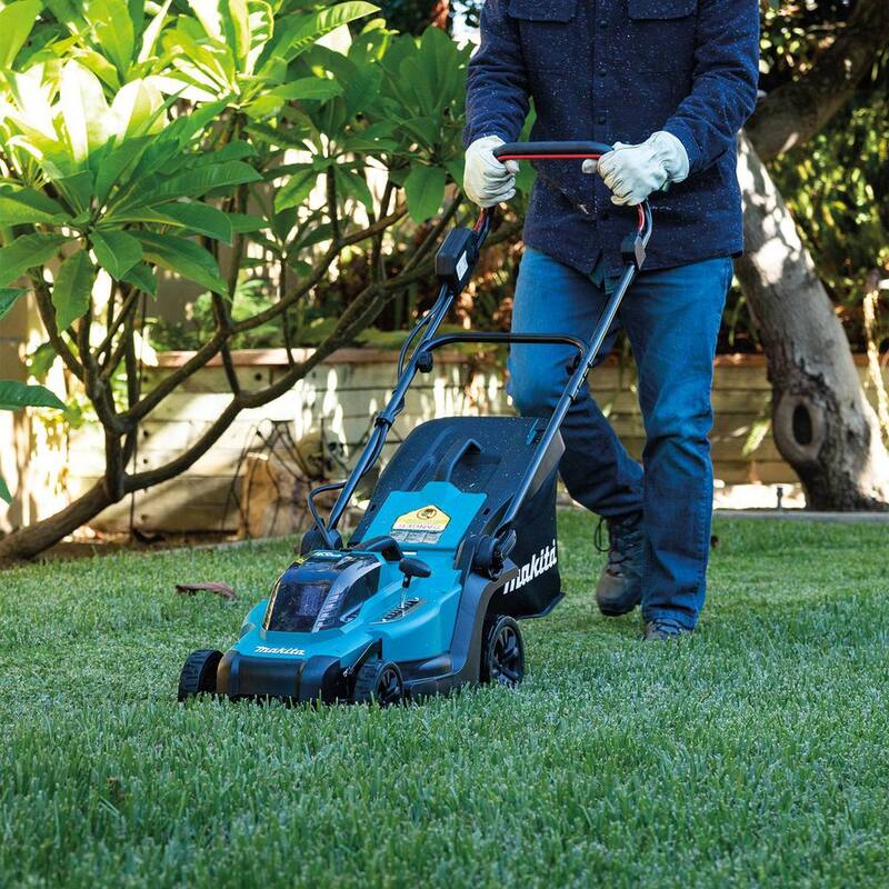 Makita 18V LXT Lithium-Ion Cordless 13 in. Walk Behind Push Lawn Mower (Tool Only) - XML12Z
