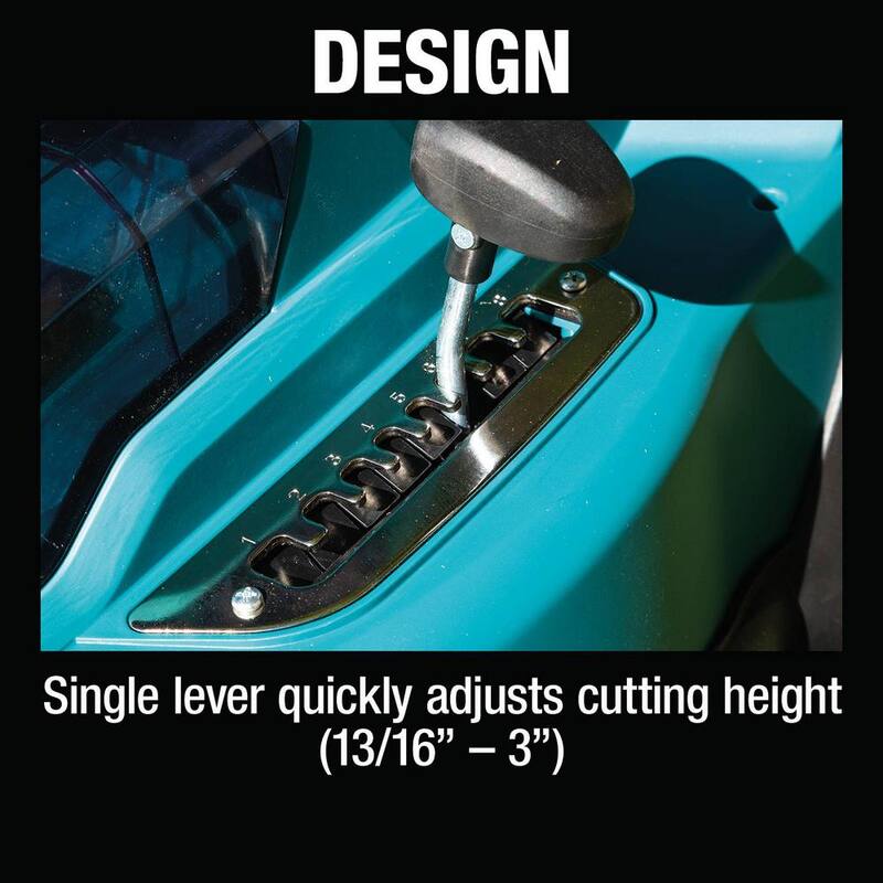 Makita 18V LXT Lithium-Ion Cordless 13 in. Walk Behind Push Lawn Mower (Tool Only) - XML12Z
