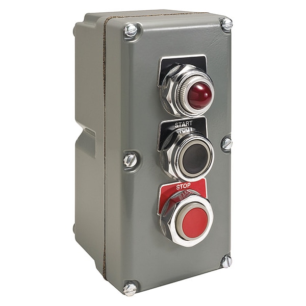 Schneider Electric CntrlStn, DeadEnd, 2Buttn, Blk/Rd, 1Light - 9001KYK317

- Estación de control Schneider Electric, DeadEnd, 2 botones, Negro/Rojo, 1 Luz - 9001KYK317