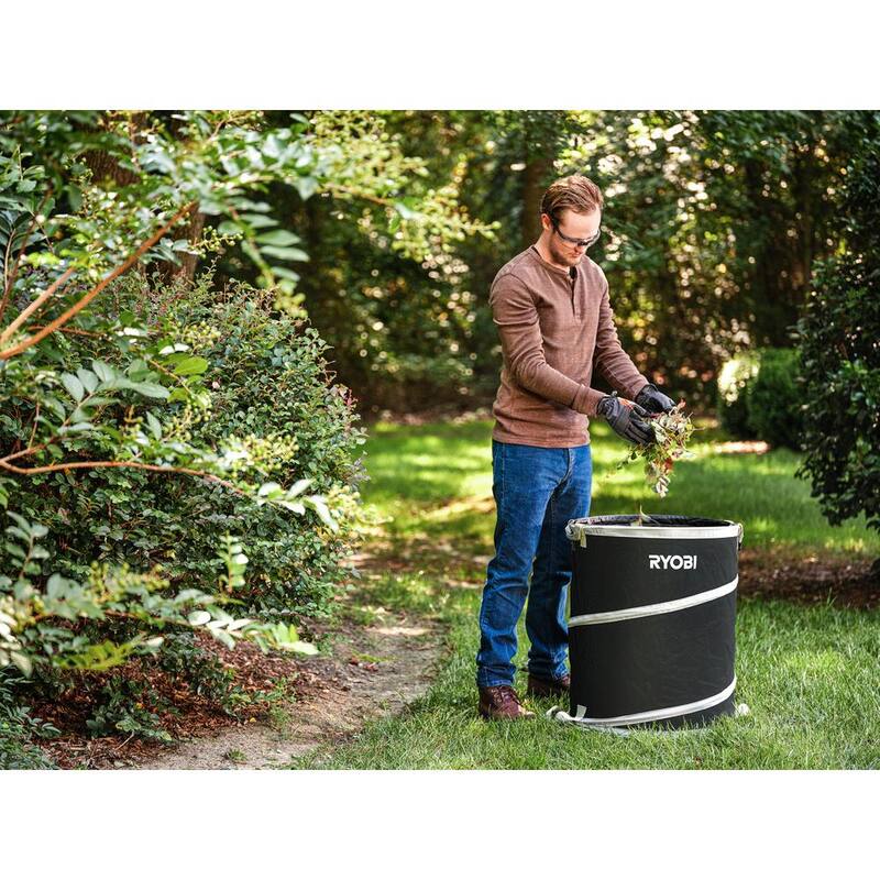 RYOBI 40V HP Brushless 21 in. Cordless Battery Walk Behind Self-Propelled Mower with (2) Batteries, Charger, Lawn & Leaf Bag - RY401140US-LB