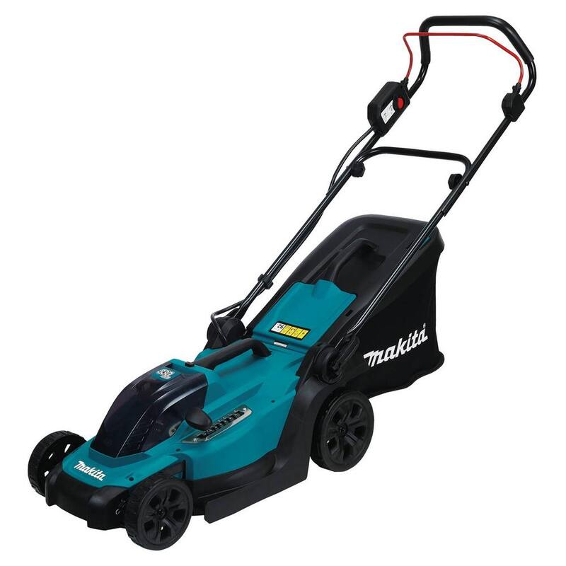Makita 13 in. 18V LXT Lithium-Ion Cordless Walk Behind Push Lawn Mower Kit (4.0Ah) - XML12SM1