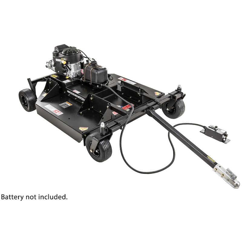 SWISHER Commercial Pro 52 in. 14.5-HP Kawasaki Electric Start Pull-Behind Rough Cut Lawn Mower Trail Cutter - RC14552CPKA