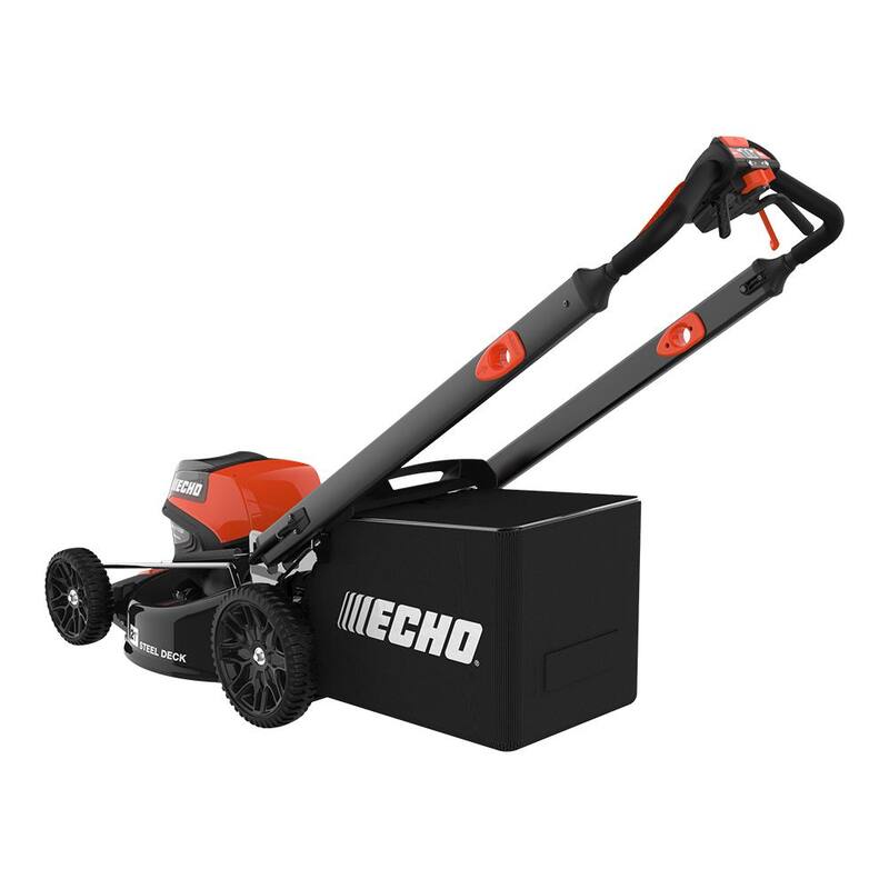 ECHO eFORCE 56-Volt 21 in. Cordless Battery Walk Behind Self-Propelled Lawn Mower (Tool Only) - DLM-2100SPBT