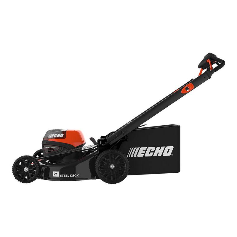 ECHO eFORCE 56-Volt 21 in. Cordless Battery Walk Behind Self-Propelled Lawn Mower (Tool Only) - DLM-2100SPBT