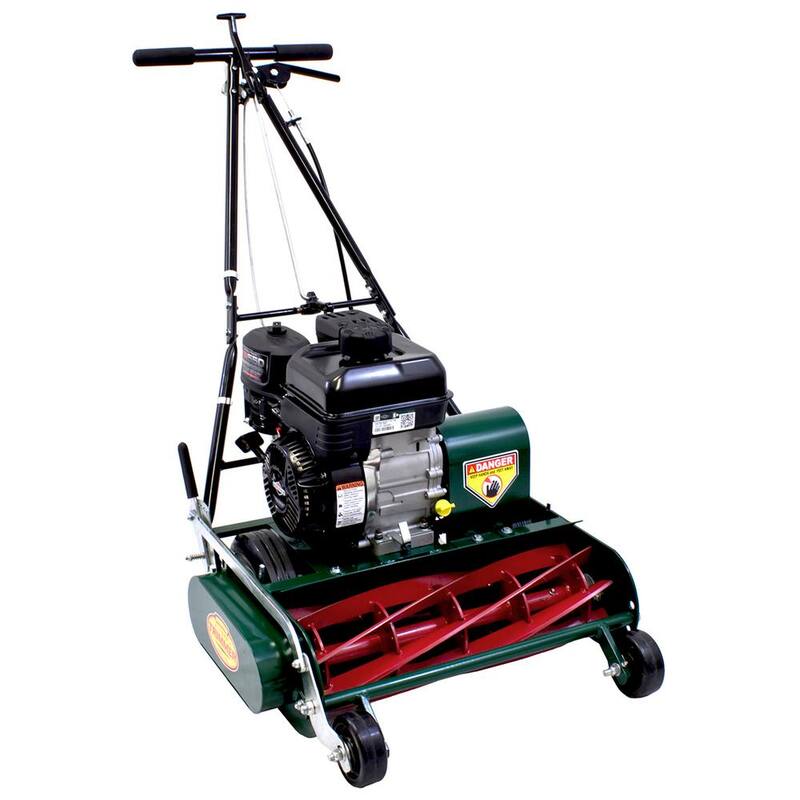 California Trimmer Classic High Cut 20 in. 7-Blade Briggs & Stratton Gas Walk Behind Self-Propelled Reel Lawn Mower - RL207HC-BS550