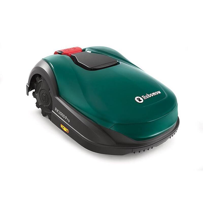 Robomow RK2000 8.25 in. 4.9 Ah Lithium-Ion Robot Lawn Mower Up to 1/2 Acre - RK2000