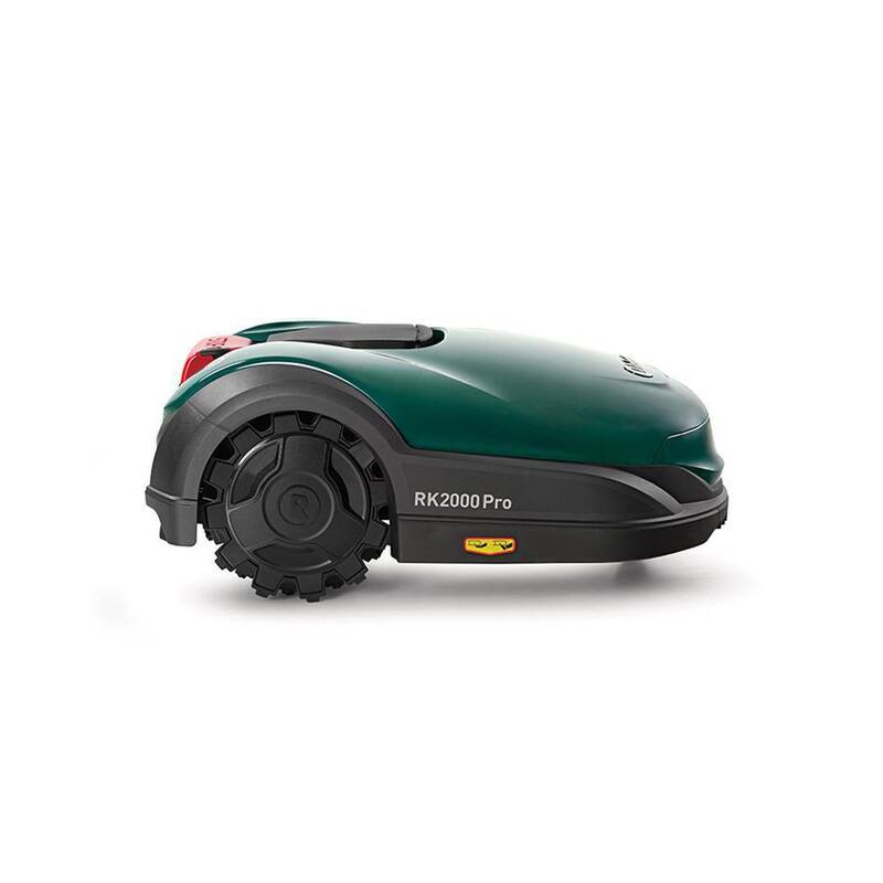 Robomow RK2000 8.25 in. 4.9 Ah Lithium-Ion Robot Lawn Mower Up to 1/2 Acre - RK2000