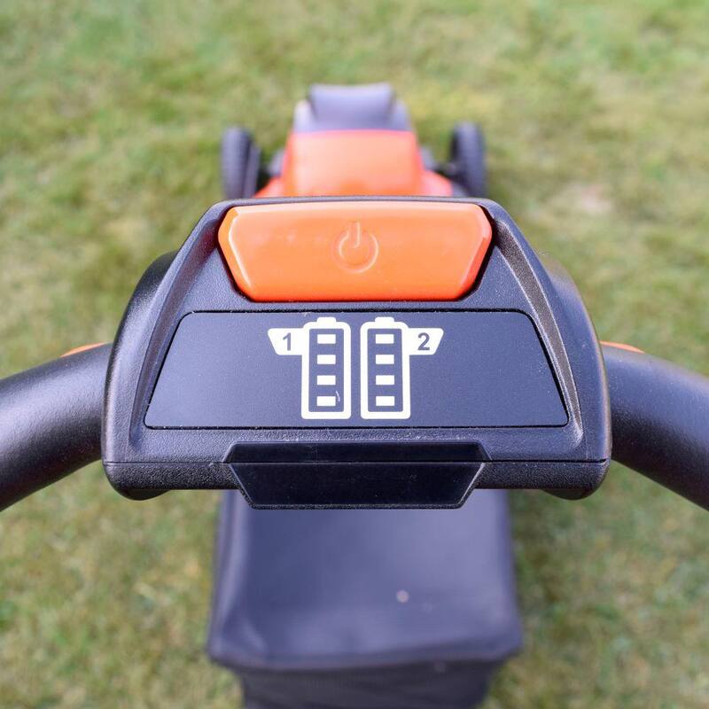 ECHO eFORCE 21 in. 56-Volt Cordless Battery Walk Behind Push Lawn Mower Tool Only - DLM-2100BT