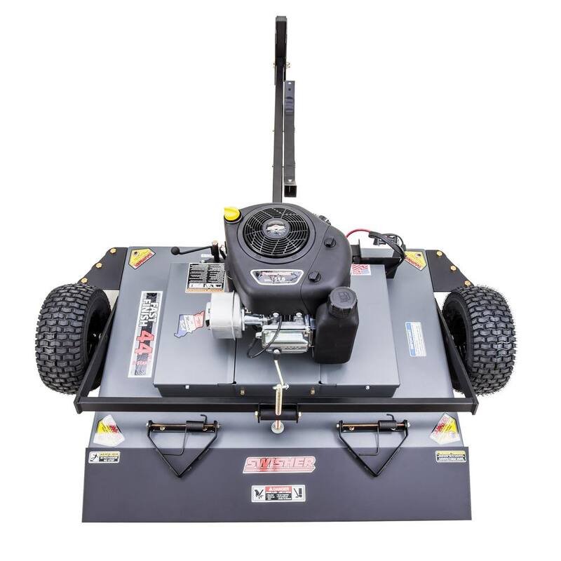 SWISHER 44 in. 11.5 HP Briggs and Stratton Electric Start Finish-Cut Trailmower - FCE11544BS
