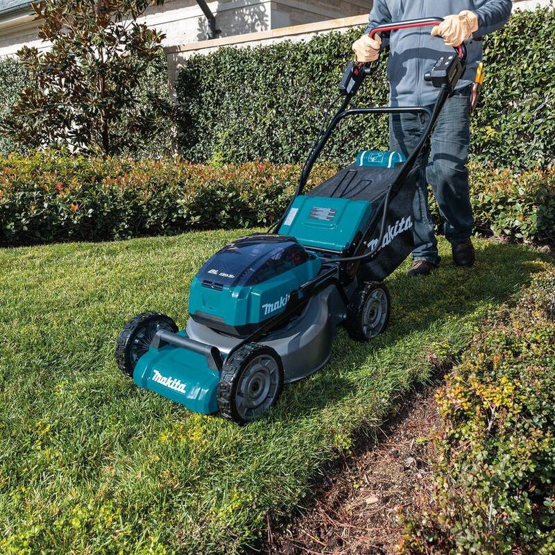 Makita 18 in. 18V X2 (36V) LXT Lithium-Ion Cordless Walk Behind Self Propelled Lawn Mower, Tool Only - XML06Z