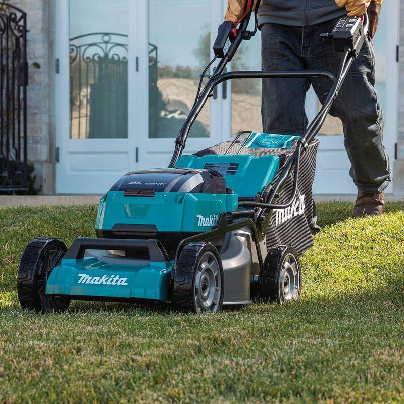 Makita 18 in. 18V X2 (36V) LXT Lithium-Ion Cordless Walk Behind Self Propelled Lawn Mower, Tool Only - XML06Z