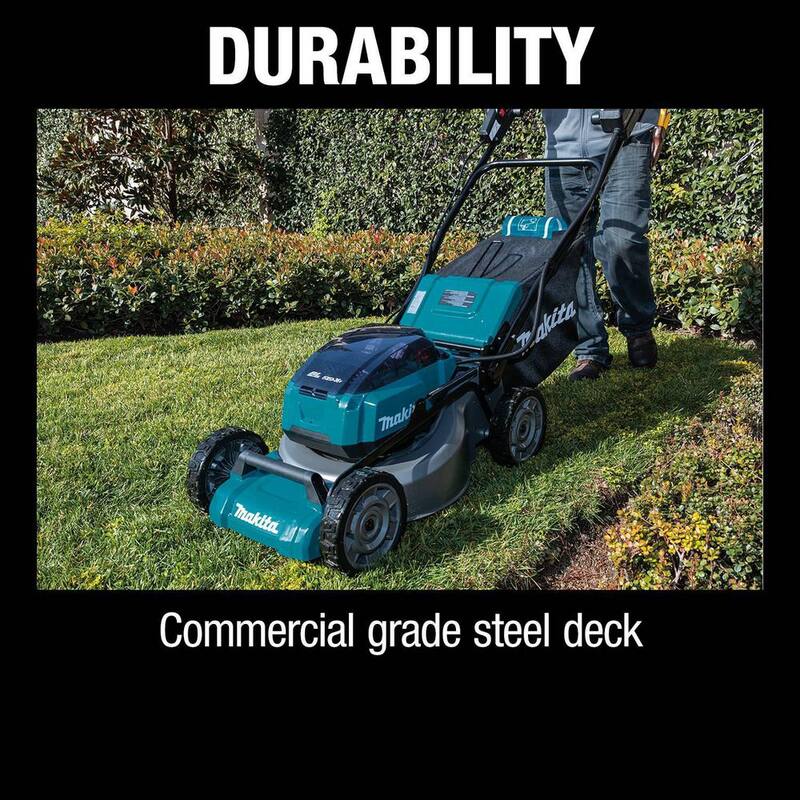 Makita 18 in. 18V X2 (36V) LXT Lithium-Ion Cordless Walk Behind Self Propelled Lawn Mower, Tool Only - XML06Z