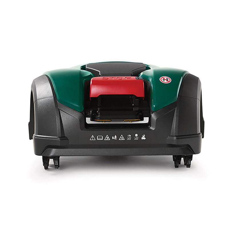 Robomow RK1000 8.25 in. 4.9 Ah Lithium-Ion Robot Lawn Mower Up to 1/4 Acre - RK1000
