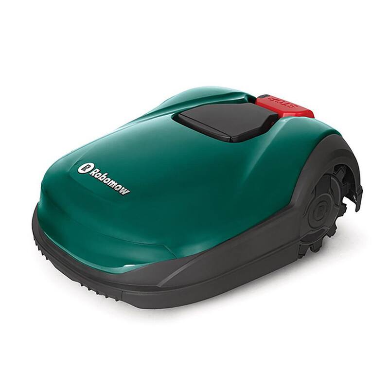 Robomow RK1000 8.25 in. 4.9 Ah Lithium-Ion Robot Lawn Mower Up to 1/4 Acre - RK1000
