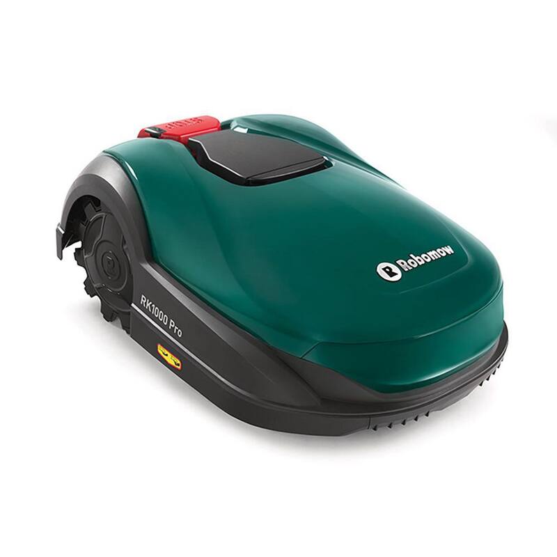 Robomow RK1000 8.25 in. 4.9 Ah Lithium-Ion Robot Lawn Mower Up to 1/4 Acre - RK1000