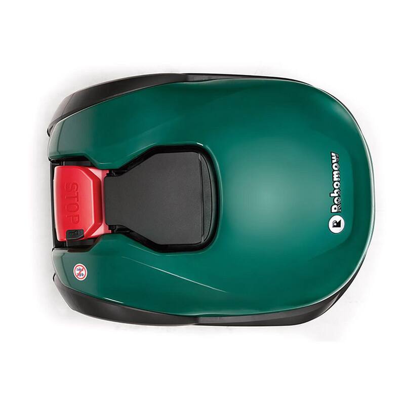 Robomow RK1000 8.25 in. 4.9 Ah Lithium-Ion Robot Lawn Mower Up to 1/4 Acre - RK1000