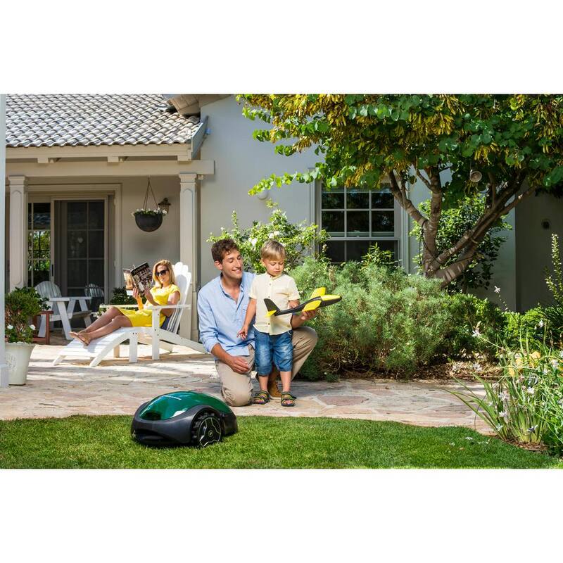 Robomow RX20 7 in. 4.3 Ah Lithium-Ion Robotic Lawn Mower (Up to 1/20 Acre) - RX20 (Up to 1/20 Acre)