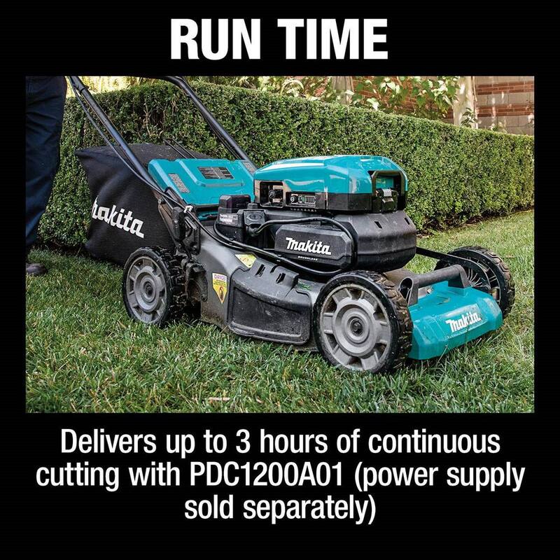Makita 21 in. 36V ConnectX Brushless Electric Walk Behind Commercial Self-Propelled Lawn Mower (Tool Only) - CML01Z