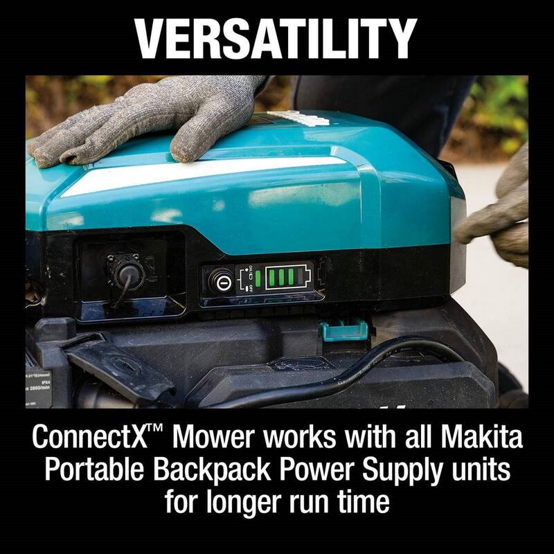 Makita 21 in. 36V ConnectX Brushless Electric Walk Behind Commercial Self-Propelled Lawn Mower (Tool Only) - CML01Z
