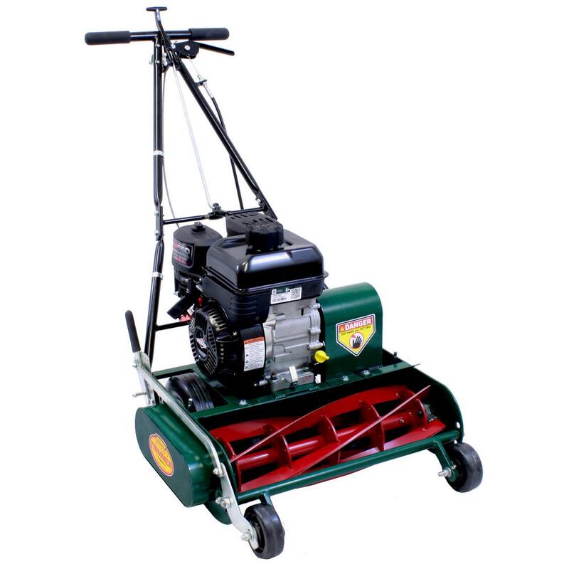 California Trimmer Classic High Cut 20 in. 5-Blade Briggs & Stratton Gas Walk Behind Self-Propelled Reel Lawn Mower - RL205HC-BS550