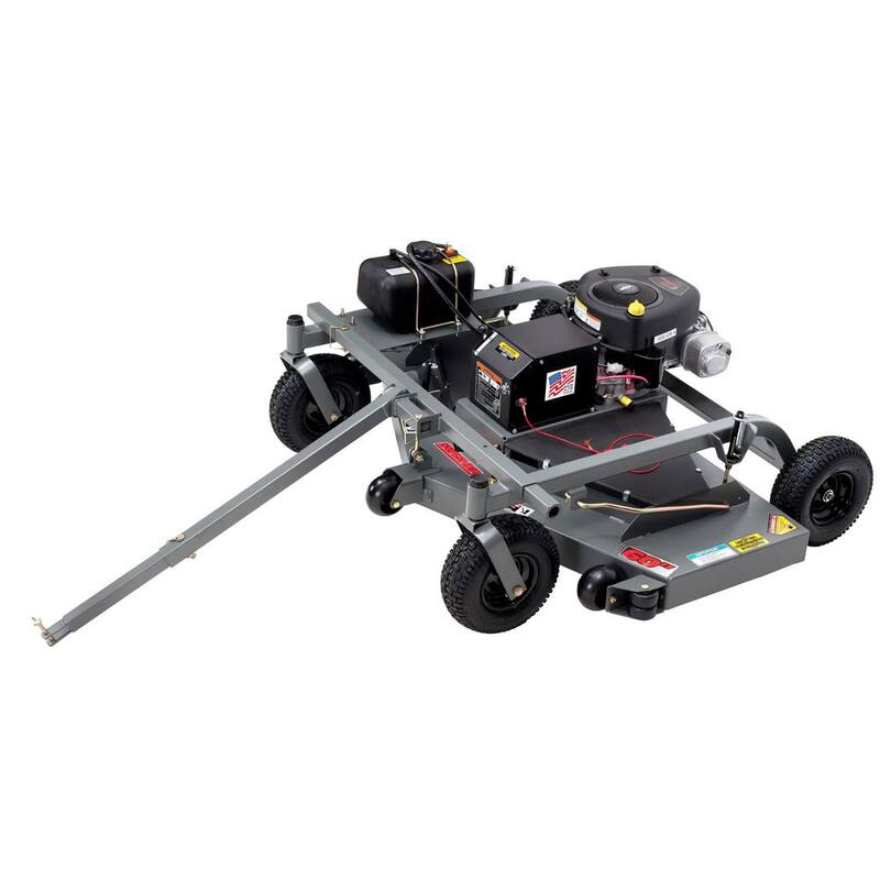 SWISHER 60 in. 15.5-HP 500 cc Briggs & Stratton Electric Start Pull-Behind Finish Cut Lawn Mower - FC15560BS