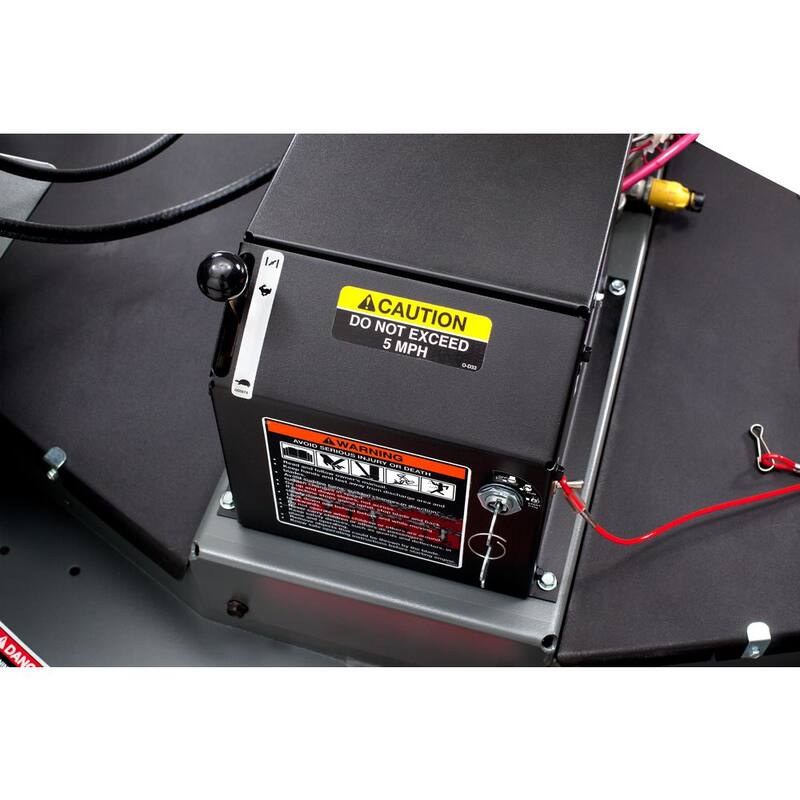 SWISHER 60 in. 15.5-HP 500 cc Briggs & Stratton Electric Start Pull-Behind Finish Cut Lawn Mower - FC15560BS