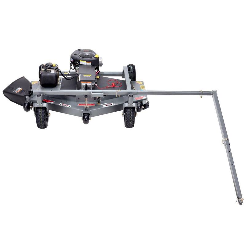 SWISHER 60 in. 15.5-HP 500 cc Briggs & Stratton Electric Start Pull-Behind Finish Cut Lawn Mower - FC15560BS