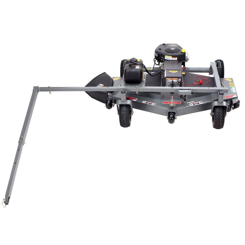 SWISHER 60 in. 15.5-HP 500 cc Briggs & Stratton Electric Start Pull-Behind Finish Cut Lawn Mower - FC15560BS