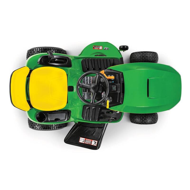 John Deere S120 42 in. 22 HP V-Twin Gas Hydrostatic Riding Lawn Mower - BG21272