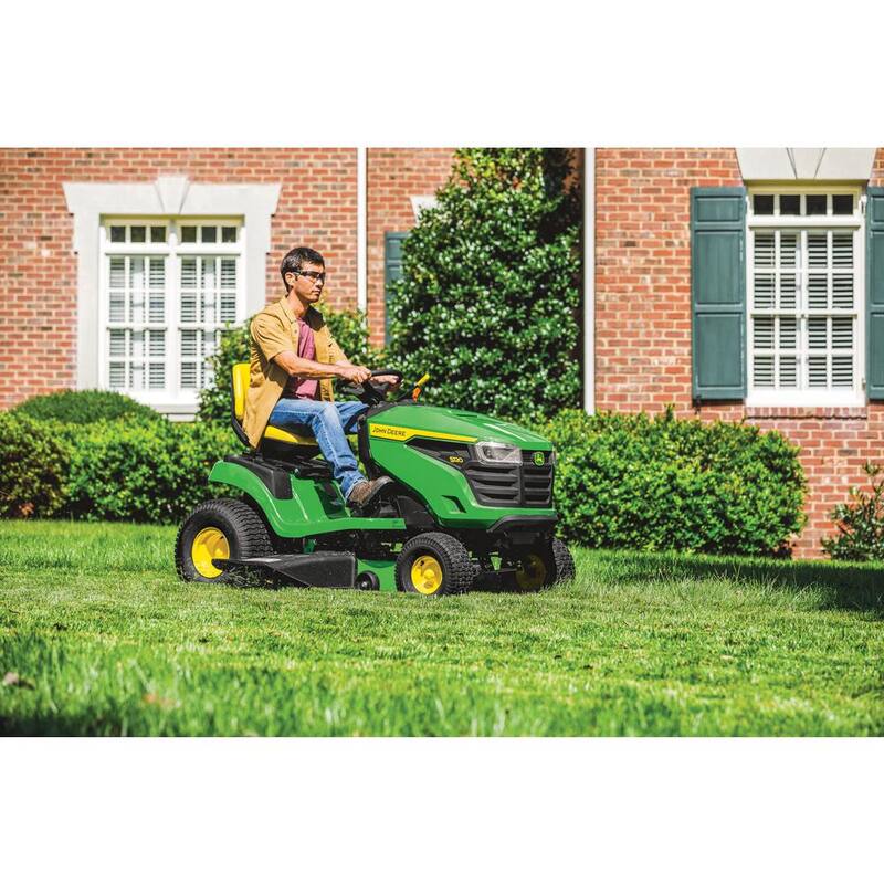 John Deere S120 42 in. 22 HP V-Twin Gas Hydrostatic Riding Lawn Mower - BG21272