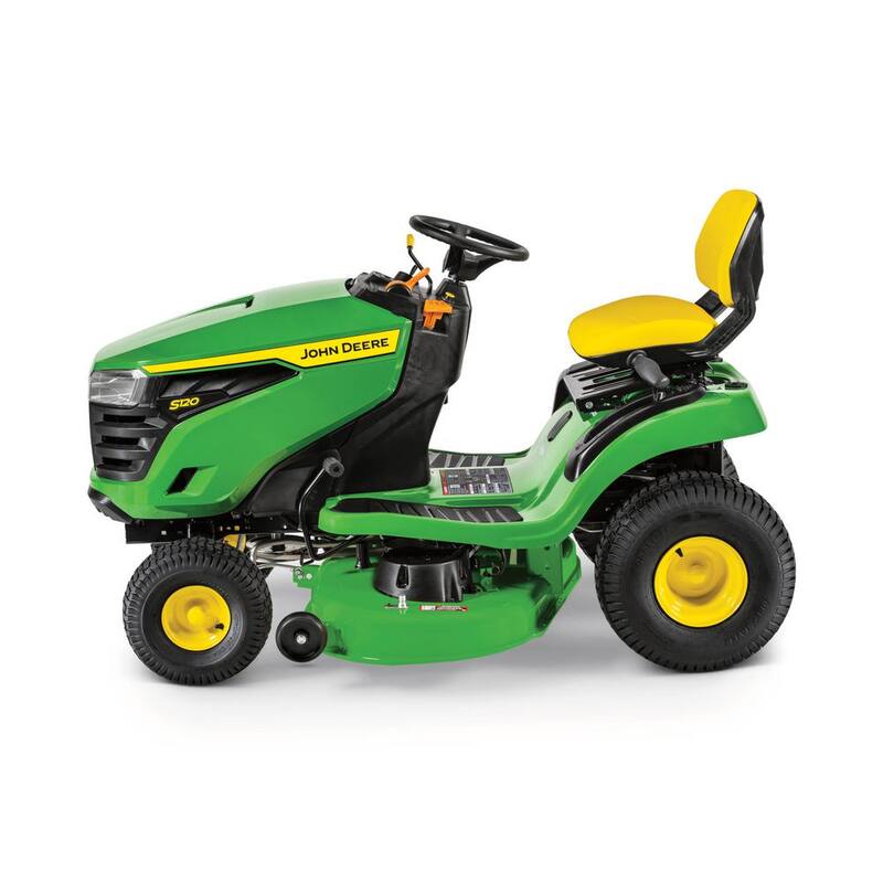 John Deere S120 42 in. 22 HP V-Twin Gas Hydrostatic Riding Lawn Mower - BG21272
