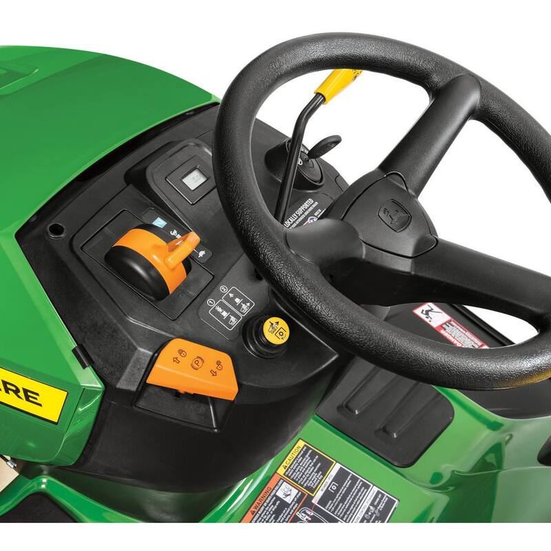 John Deere S120 42 in. 22 HP V-Twin Gas Hydrostatic Riding Lawn Mower - BG21272